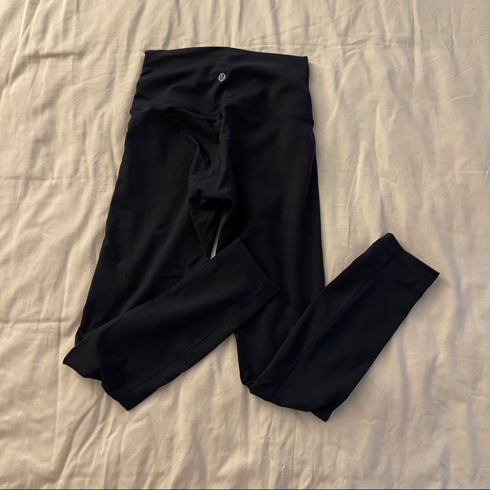 Navy blue lululemon leggings